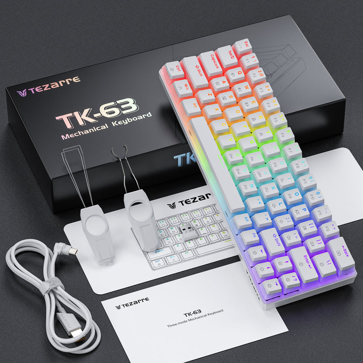 Surfing TK63 - Custom 60% Keyboard